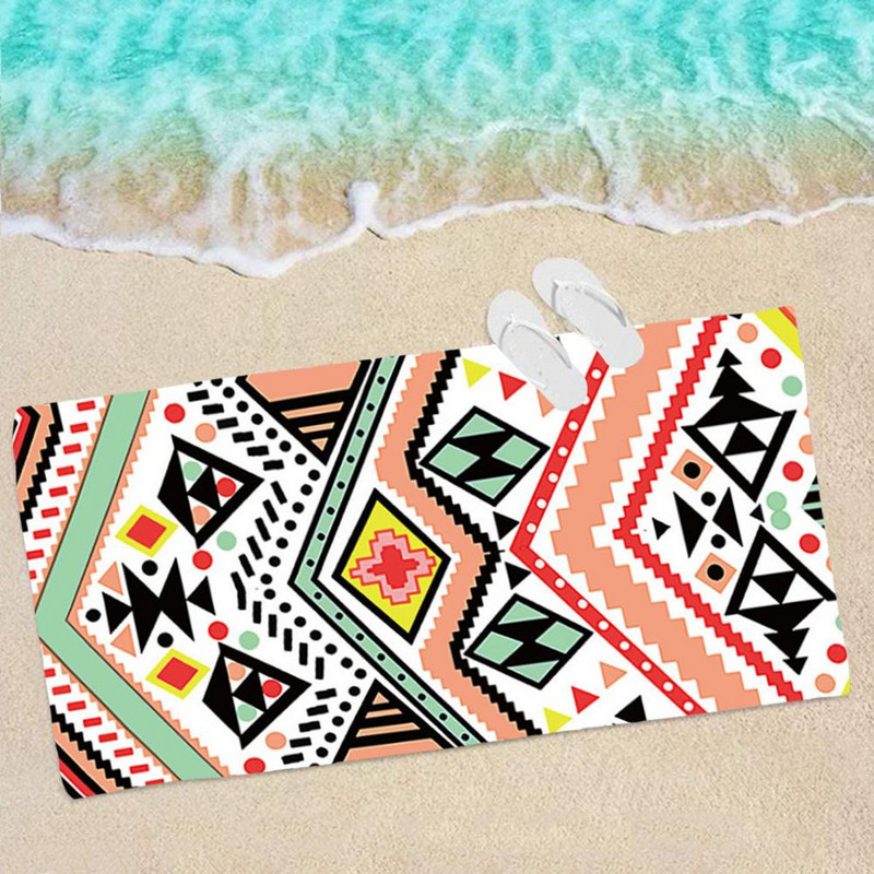 Universali, neblunkanti Patogus prisilietimas 150x75cm negabaritinė sugerianti paplūdimio rankšluosčių antklodė pajūrio paplūdimio rankšluosčiams