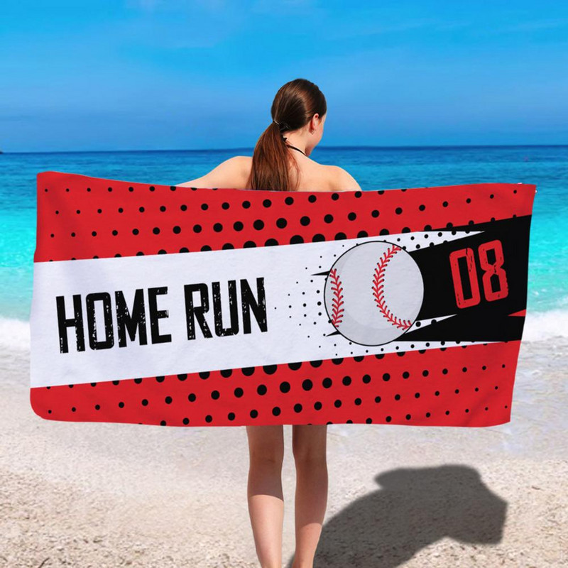 Πετσέτα θαλάσσης Μαλακή άνετη και ισχυρή απορρόφηση νερού Πετσέτα μπάνιου Cartoon εκτύπωση Αθλητική κουβέρτα κολύμβησης Εξωτερική προμήθεια