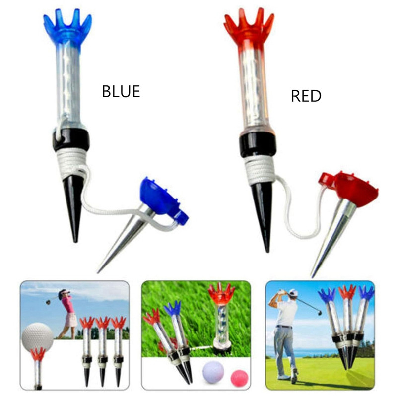 Teuri de golf 12 bucăți din plastic indestructibil, magnetice, 80 mm lungime, reutilizabile, flexibile, magnetice, trepte de ridicare
