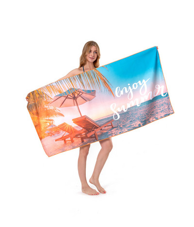 Kuurordi rannarätik Rannatarvikud Mikrokiust mittenakkuva liivaga kaasaskantav vannirätik rannarätik ujumisrätt puhkusekingitus