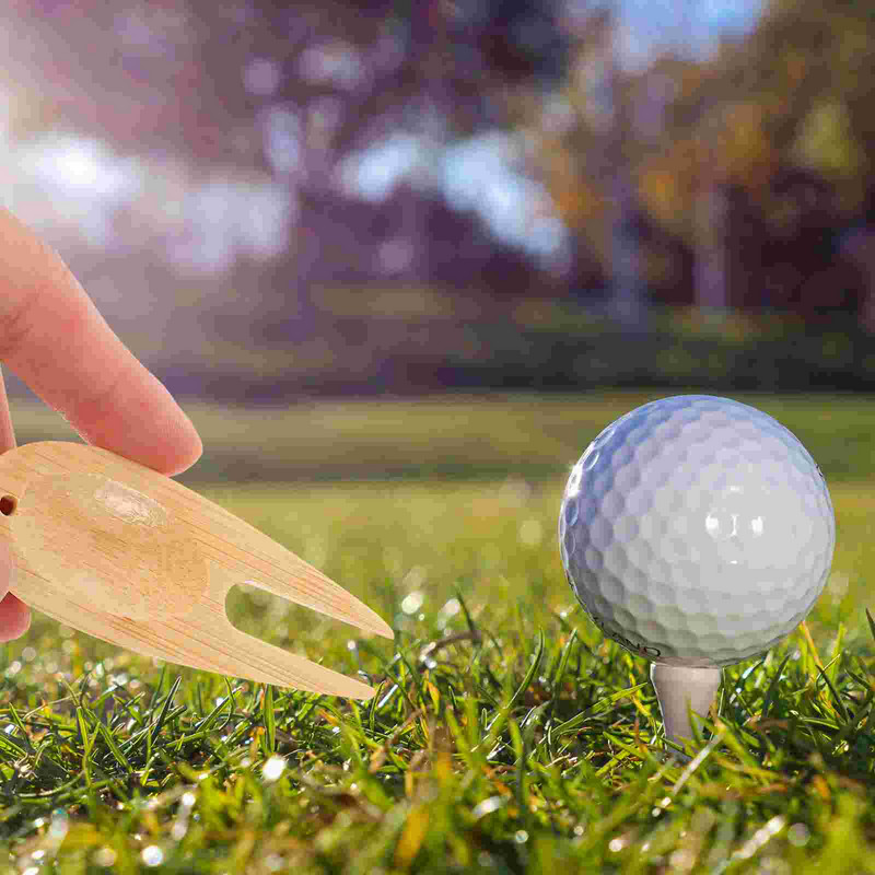 15 vnt. Priedas Golfo žaidimo Divot įrankiai Bambuko golfai Šakės Žaliosios šakės Prekės Remontas Vyriška turf