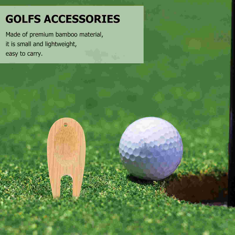 15 vnt. Priedas Golfo žaidimo Divot įrankiai Bambuko golfai Šakės Žaliosios šakės Prekės Remontas Vyriška turf