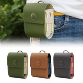 Golfi pallikoti kaugusmõõtja MagneticCase instrument Põrutuskindel veekindel diastimeetriga nahast ümbris Golfi kaasaskantav vöökott