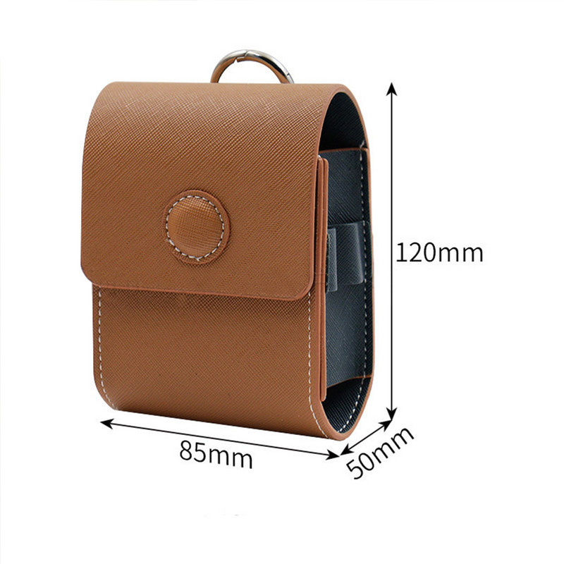 Golfi pallikoti kaugusmõõtja MagneticCase instrument Põrutuskindel veekindel diastimeetriga nahast ümbris Golfi kaasaskantav vöökott