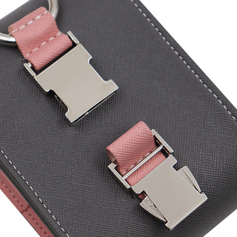 Golfi pallikoti kaugusmõõtja MagneticCase instrument Põrutuskindel veekindel diastimeetriga nahast ümbris Golfi kaasaskantav vöökott