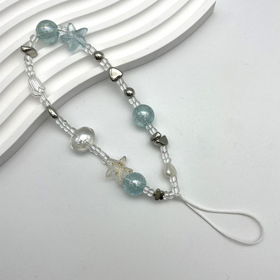 Mobiiltelefoni rihmad Telefon DIY käsitsi valmistatud helmed randmepaelad telefoniümbrise jaoks Foriphone võtmehoidja võtmehoidja kaelarihmaga käevõru