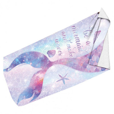 Πρακτική αναπνεύσιμη αντηλιακή προστασία Γυναίκες Άντρες Κορίτσια Παιδιά Cool Πετσέτες πισίνας Swimming Fitness Πετσέτα σώματος Πετσέτα σώματος