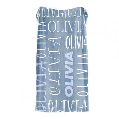 Πετσέτα κολύμβησης Άνετη πετσέτα θαλάσσης αναδιπλούμενη πετσέτα θαλάσσης με ισχυρή απορρόφηση νερού Μαλακή διατήρηση στεγνή Ψηφιακή εκτύπωση Τετράγωνη πετσέτα