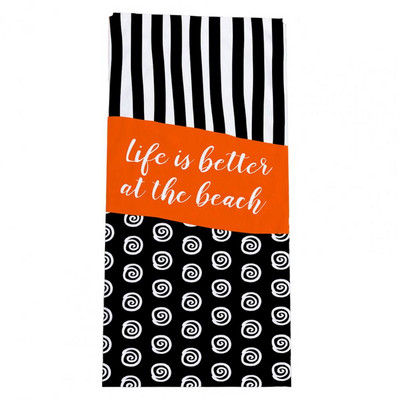 Szuper puha fürdőlepedő Gyorsan száradó mikroszálas strandtörölköző úszómedence felnőtteknek nagy törölköző kempingkellékek