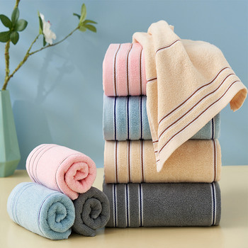 Resort Seaside Плажна кърпа Мека абсорбираща кърпа за баня от чист памук Бързосъхнеща кърпа за баня Абсорбираща мека комфортна кърпа за баня