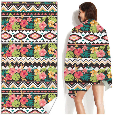 Bohemian ručnik za plažu Brzo sušeći ručnici od mikrovlakana za plivanje brisanje znoja sjedalo za plažu ručnik za kupanje ručnik za kupanje prijenosni ručnik za putovanja