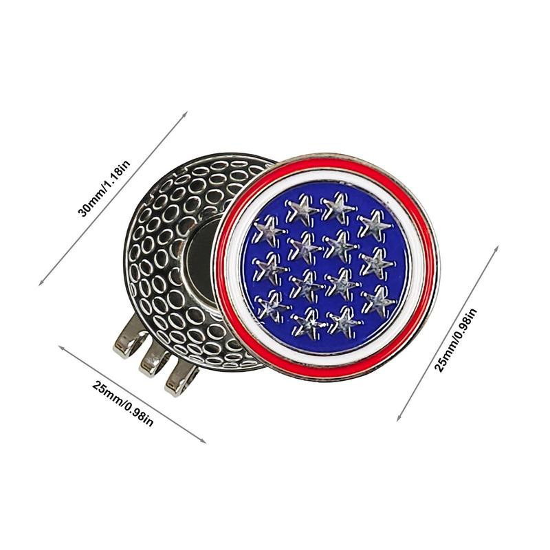 Κλιπ καπέλο γκολφ Μαγνητικά κλιπ για καπέλο γκολφ με μαγνήτη γκολφ που βάζει πράσινα αξεσουάρ για μαρκαδόρο Mark Drop Ship