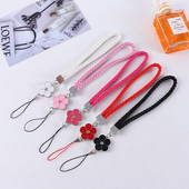 PU kožno uže Cvijet Remen za mobilni telefon Zaštita od gubitka vrpce za zapešće Privjesak za ključeve Uzica za mobitel Dodaci za torbicu za mobilni telefon