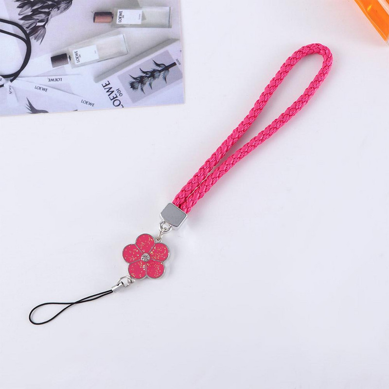 PU kožno uže Cvijet Remen za mobilni telefon Zaštita od gubitka vrpce za zapešće Privjesak za ključeve Uzica za mobitel Dodaci za torbicu za mobilni telefon