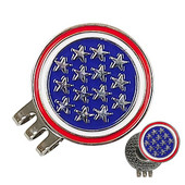 Golfi pallimärk koos golfikübara klambriga magnetsulamist One Putt Eagle tiigerkübara kinda disainiga golfimarker, meeste naiste Drop Ship