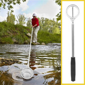 Golf Ball Retriever 8 τμημάτων Τηλεσκοπικός επιλογέας μπάλας από ανοξείδωτο χάλυβα Pick Up Grabber Extandable προπονητικά βοηθήματα γκολφ για Wat U8H1