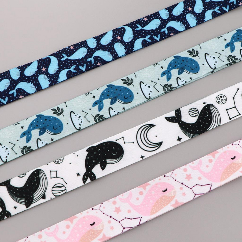 LX1197 Cartoon vaala mustriga kaelarihm võtmehoidja märgihoidja ID-kaardi pass Riputusnöör Lariat kaelapael võtmerõngaste tarvikute jaoks