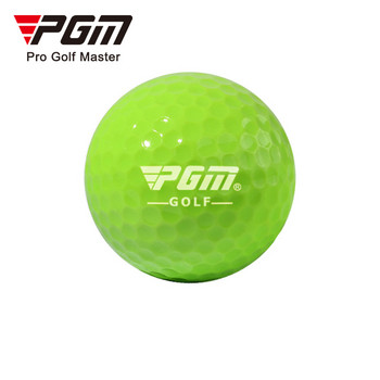 PGM 2τμχ Μπάλα γκολφ Ανθεκτική Περιστροφή Ευθεία Συνθετικό Καουτσούκ Μπάλα Γκολφ Πολύχρωμη Ελαστική Εσωτερική Εξάσκηση Εξάσκησης