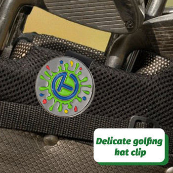 5 τμχ Κλιπ καπέλων γκολφ Μαγνητικά κλιπ γκολφ Μαρκαδόρος μπάλα ανδρικό δώρο Μεταλλικά καπέλα Vexil αξεσουάρ