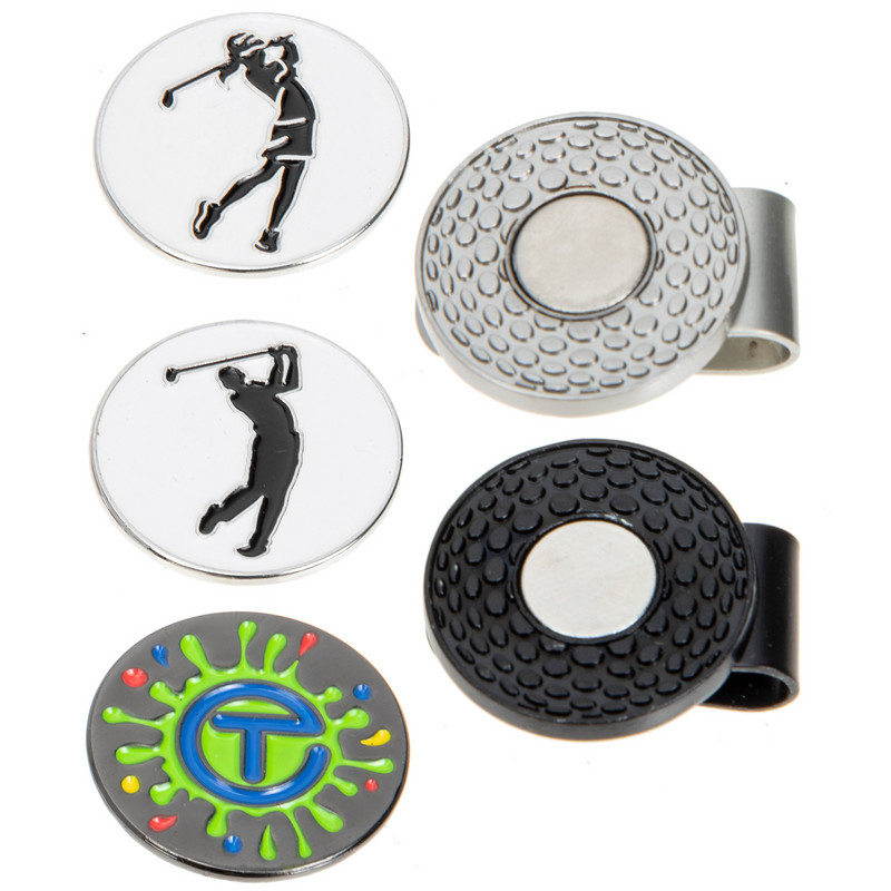 5 τμχ Κλιπ καπέλων γκολφ Μαγνητικά κλιπ γκολφ Μαρκαδόρος μπάλα ανδρικό δώρο Μεταλλικά καπέλα Vexil αξεσουάρ