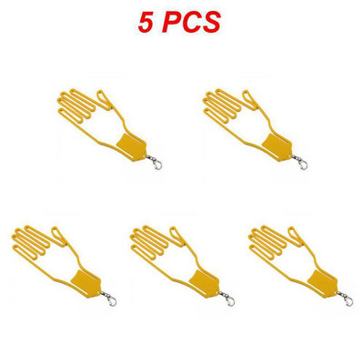 1~5 KOM Držač za rukavice za golf s privjeskom za ključeve Plastični stalak za rukavice Sušilica Vješalica Nosila 4 boje Isporuka