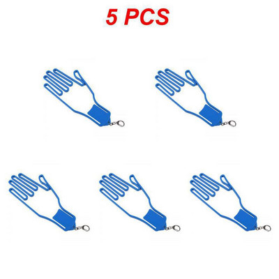 1~5 KOM Držač za rukavice za golf s privjeskom za ključeve Plastični stalak za rukavice Sušilica Vješalica Nosila 4 boje Isporuka