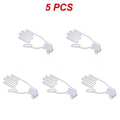 1~5 KOM Držač za rukavice za golf s privjeskom za ključeve Plastični stalak za rukavice Sušilica Vješalica Nosila 4 boje Isporuka