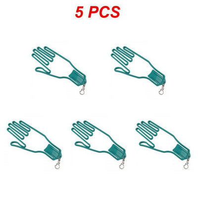 1~5 KOM Držač za rukavice za golf s privjeskom za ključeve Plastični stalak za rukavice Sušilica Vješalica Nosila 4 boje Isporuka