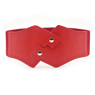 Korsett lai PU-nahast Cummerbundsi vöörihm naistele elastne pingul kõrge vöökohaga vöö salendav keha vormiv vöövöö