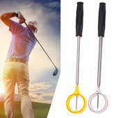 Golfipalli korjamise tööriistad Teleskoopiline golfipalli retriiveri püüdja golfi treeningu abivahendid automaatne lukustav kulbikorjaja golfipalli