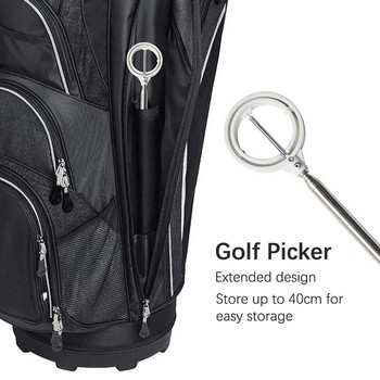 Golf Ball Retriever Τηλεσκοπικό ανοξείδωτο ατσάλι Pick Up Grabber Extandable προπονητικά βοηθήματα γκολφ για νερό