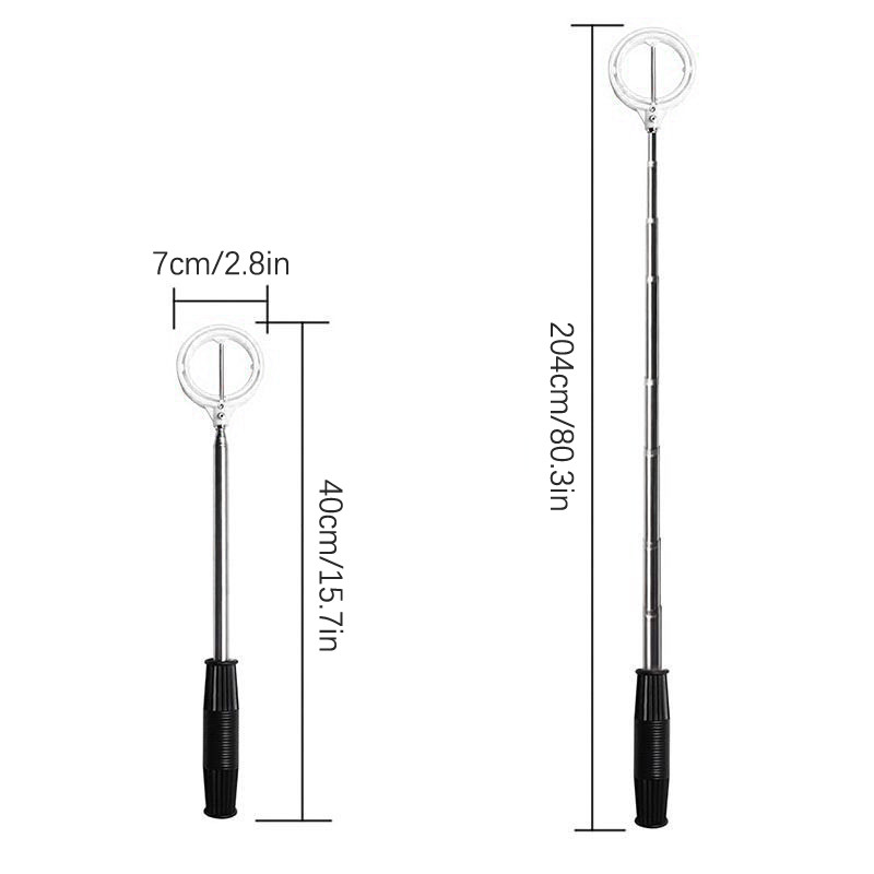 Golf Ball Retriever Τηλεσκοπικό ανοξείδωτο ατσάλι Pick Up Grabber Extandable προπονητικά βοηθήματα γκολφ για νερό