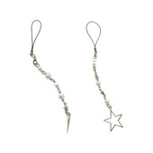 Tutt helmestega telefoni ripatsitarvikute pakett Kaunistus võtmehoidja