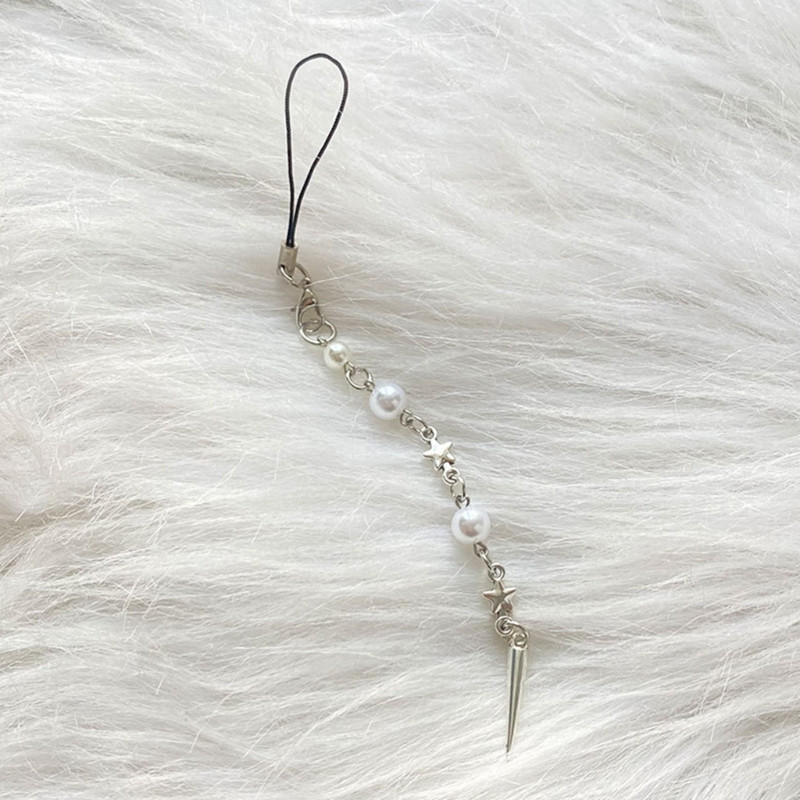 Tutt helmestega telefoni ripatsitarvikute pakett Kaunistus võtmehoidja