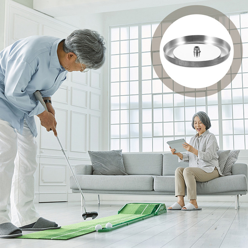 1 set Cupă pentru golf Accesorii pentru golf Ajutoare pentru antrenament pentru gaura de golf Putere pentru antrenament pentru golf cu steag de golf