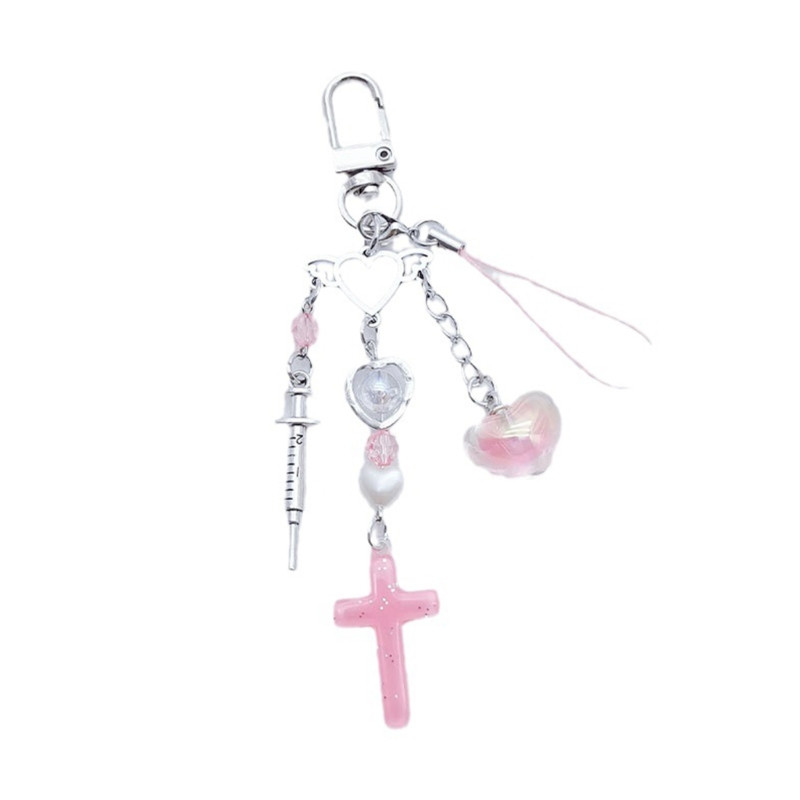 Bowknot Angel Wing ripats Telefoni võlu Rippköis Telefon Keti Rihm Kott Kaunistus Paelad Võtmehoidja Aksessuaar