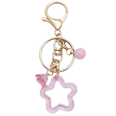 Пискюли с пет върхове Връзка за телефон Женски телефон с мъниста Висулка Аксесоари Пакет Декорация Ключодържател