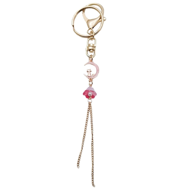 Пискюли с пет върхове Връзка за телефон Женски телефон с мъниста Висулка Аксесоари Пакет Декорация Ключодържател