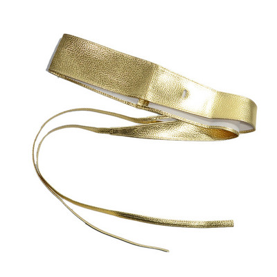 Luksuslik vöö naiste PU-nahast rihmad naistele Luksusbrändi disainiga vöörihma vöö sõlm kahekordse silmusega sidemega naiste korsett