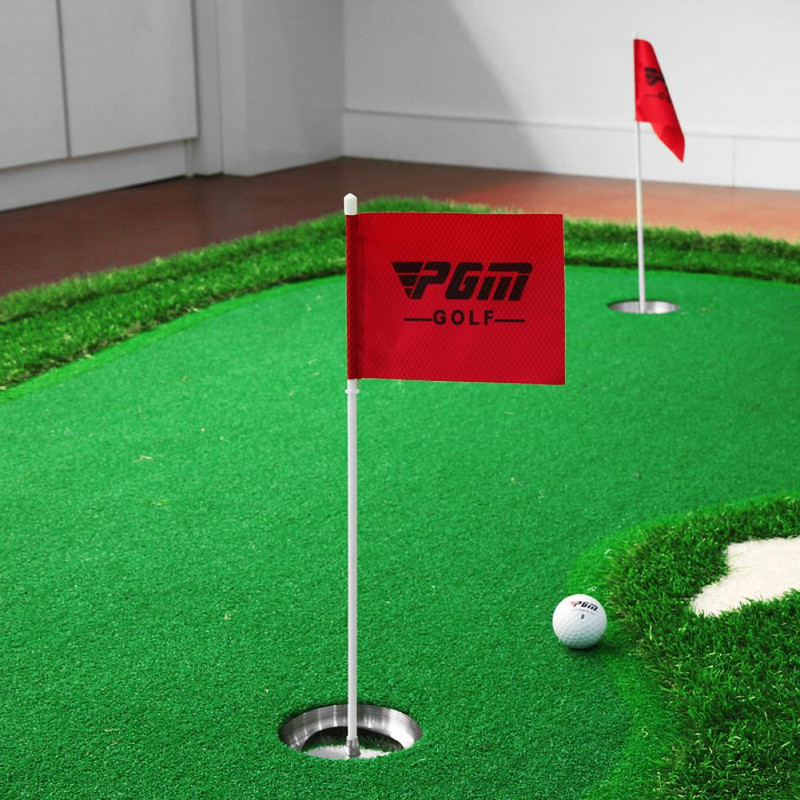 Patogūs golfo treniruočių puodeliai Stabilūs nuo rūdžių, patikimi smūgiams atsparūs golfo treniruočių puodeliai Golfo duobutės taurė su vėliava