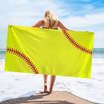 Ελκυστική άμμο που πλένεται λεπτή πετσέτα θαλάσσης χωρίς άμμο, λεπτή πετσέτα κάμπινγκ, αθλητικό αξεσουάρ με ισχυρή απορρόφηση νερού