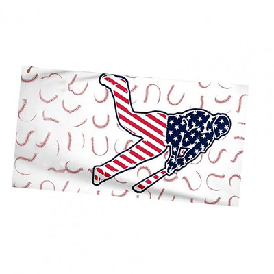 Pestav atraktiivne liivavaba ülikerge rannarätik õhuke matkarätik, tugeva vett imav sporditarvik