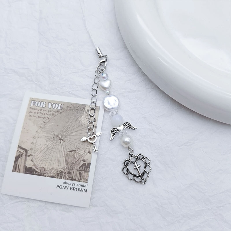 Inimă Fluture Luna Pandantiv Curele pentru Telefon Snur Buzunar Breloc Curea Rucsac Charm Chei Mașină Lanț Decorativ