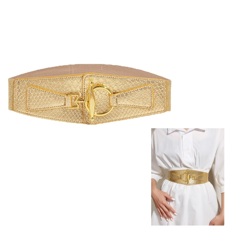 Pruun vööst kett Kuldne Cowgirl Vöö naistele Prom Banquet Club Party DXAA