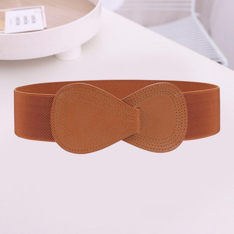 Kõrgeelastsest kangast vöörihm Stiilsed ja vastupidavad naisterihmad Libisemisvastase disainiga ristkiibi disain salenemiseks