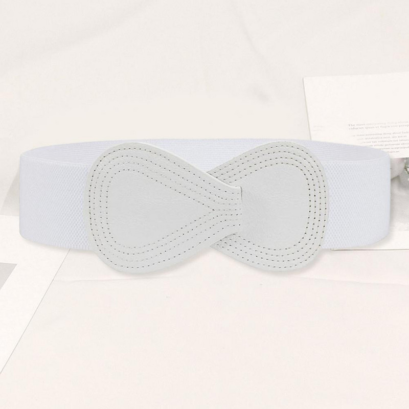 Kõrgeelastsest kangast vöörihm Stiilsed ja vastupidavad naisterihmad Libisemisvastase disainiga ristkiibi disain salenemiseks