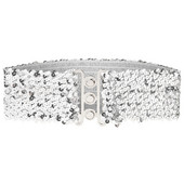 Hot Girl WaistChain Arany széles lánc szexi túlméretezett széles öv buliba/klubba