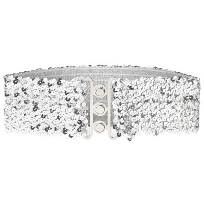 Hot Girl WaistChain Arany széles lánc szexi túlméretezett széles öv buliba/klubba