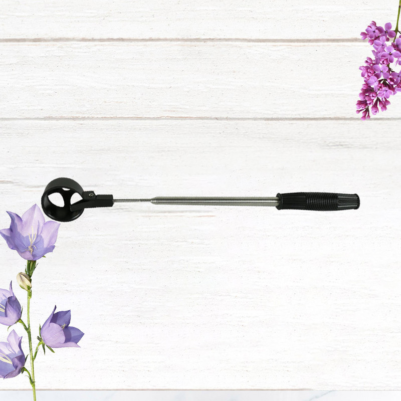 Rutulinio retriverio rutulio rinktuvas Teleskopinis nerūdijančio plieno velenas neslysta rankenos rankena Automatinis fiksavimo kaušelis rutuliui