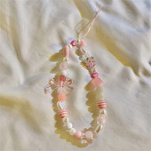 Mobiliųjų telefonų priedai Mobiliojo telefono dėklas Apyrankės Telefono dėklas su karoliukais grandinėlė Mobiliojo telefono dirželiai Įvairių stilių Ccd Mielas